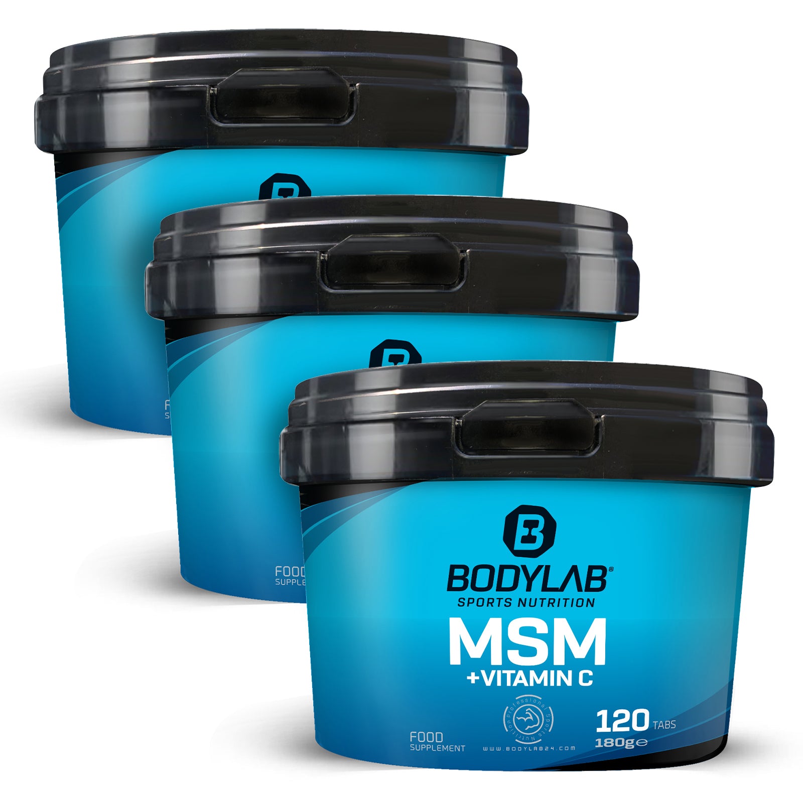 3 x MSM + Vitamine C (120 tabletten)