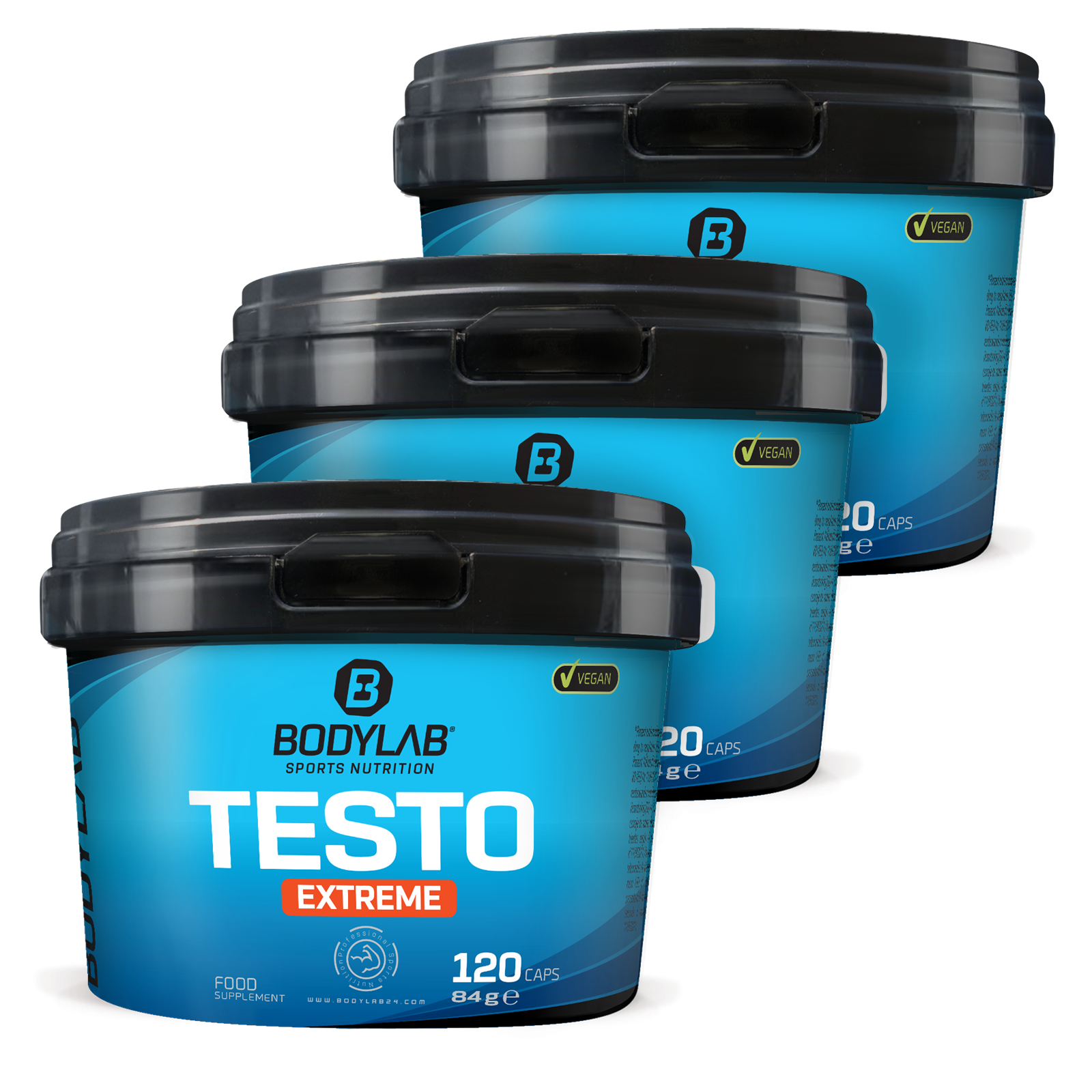 3 x Testo Extreme (elk 120 capsules)