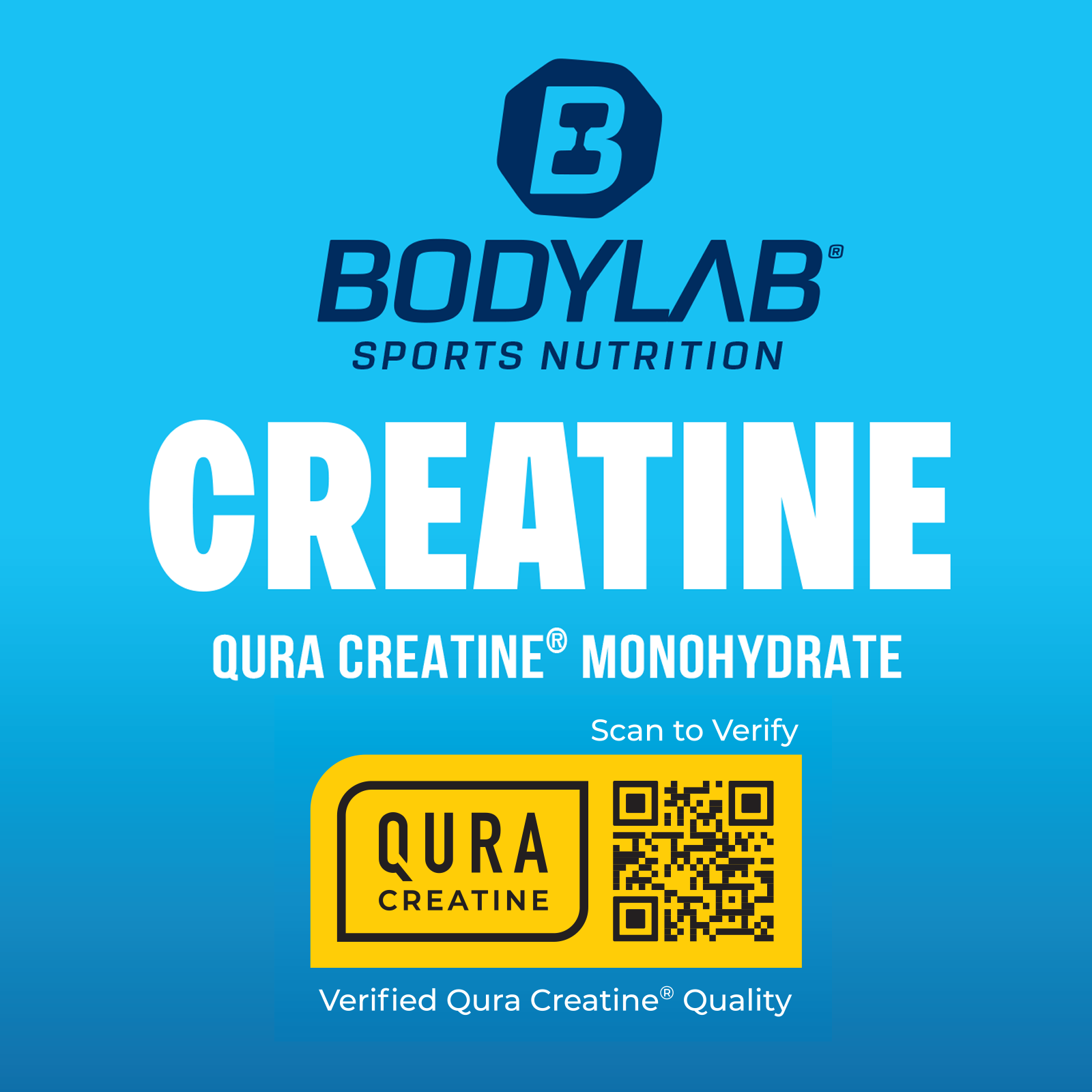 QURA Creatine ™ Monohydrate (500g)