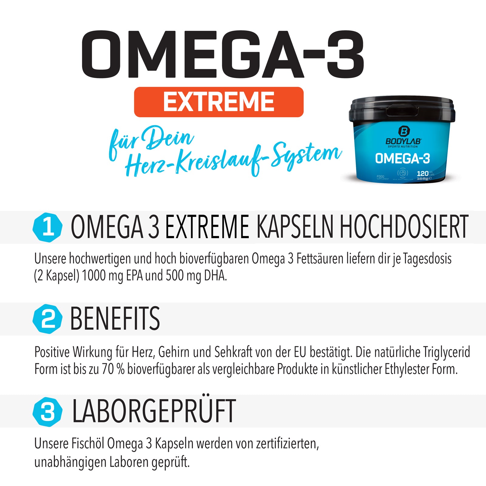 Omega-3 Extreme (120 capsules)