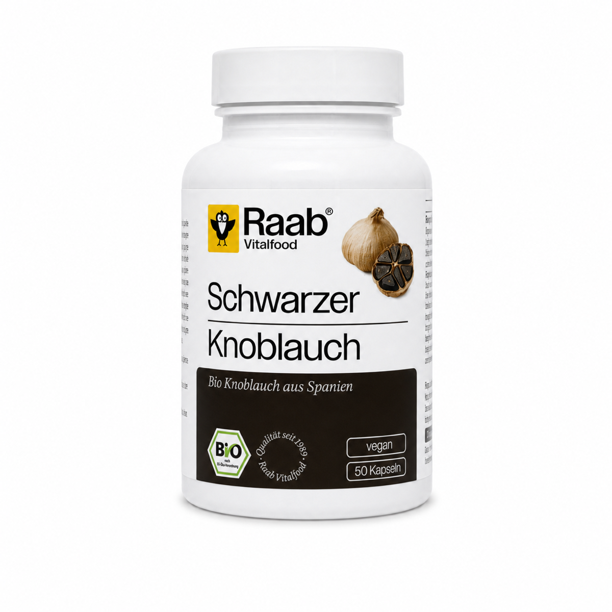 Organic Black Garlic (50 capsules)