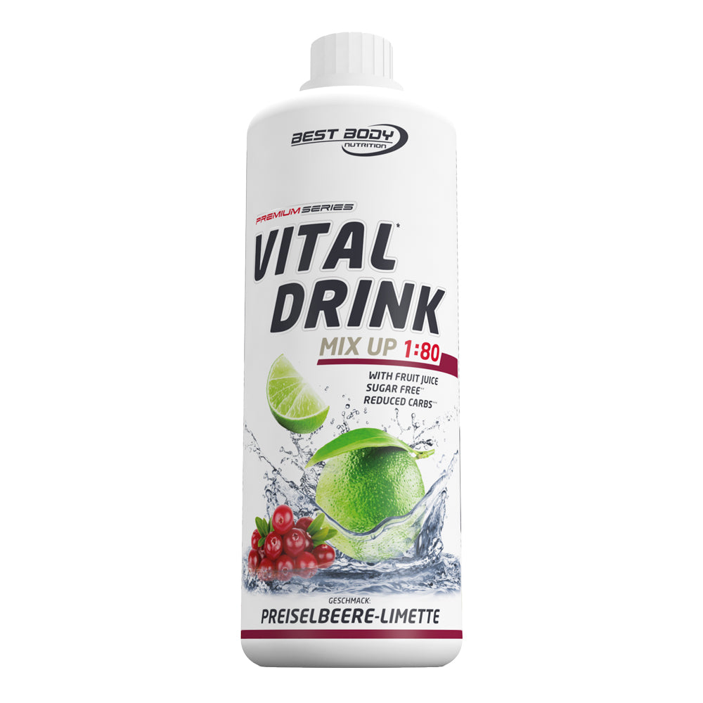 Vital Drink Zerop (1000ml) Cranberry Lime