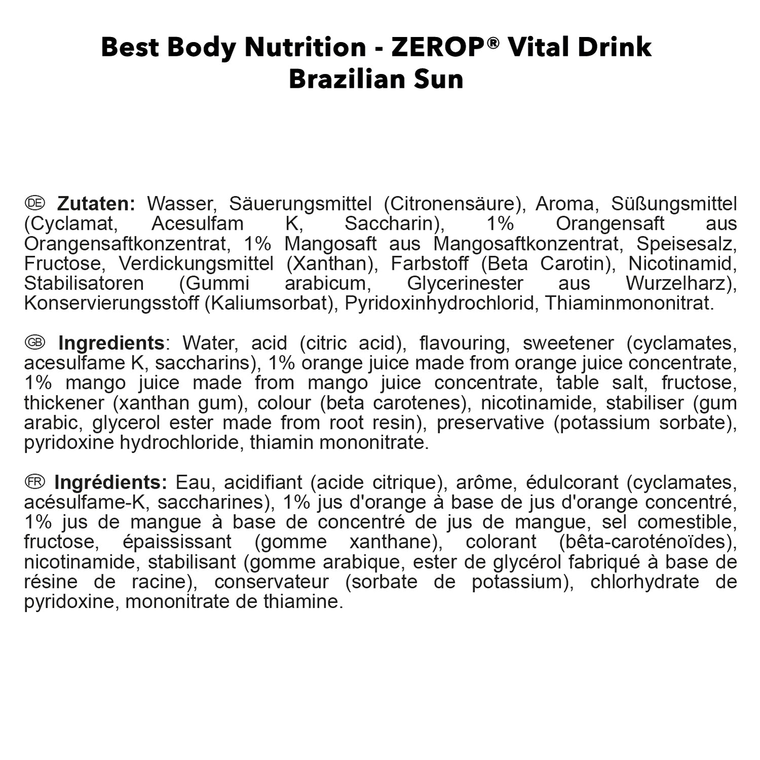 #Geschmack_Brazilian Sun#locale_de#locale_nl