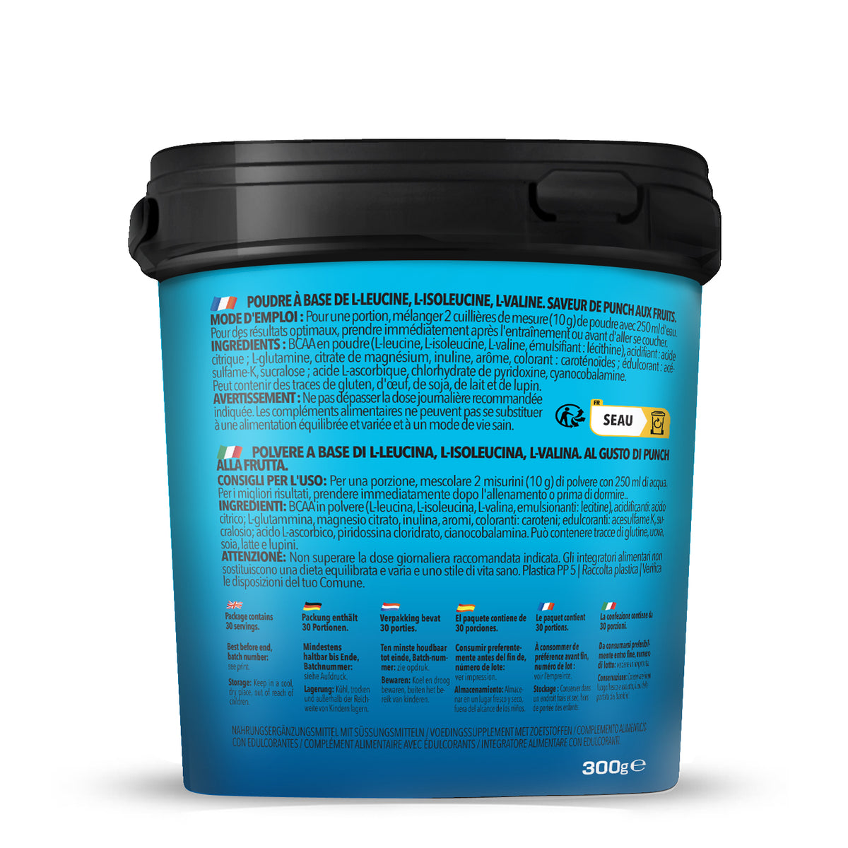 BCAA Drink Powder Matrix Formula (300g) Fruit-Mix