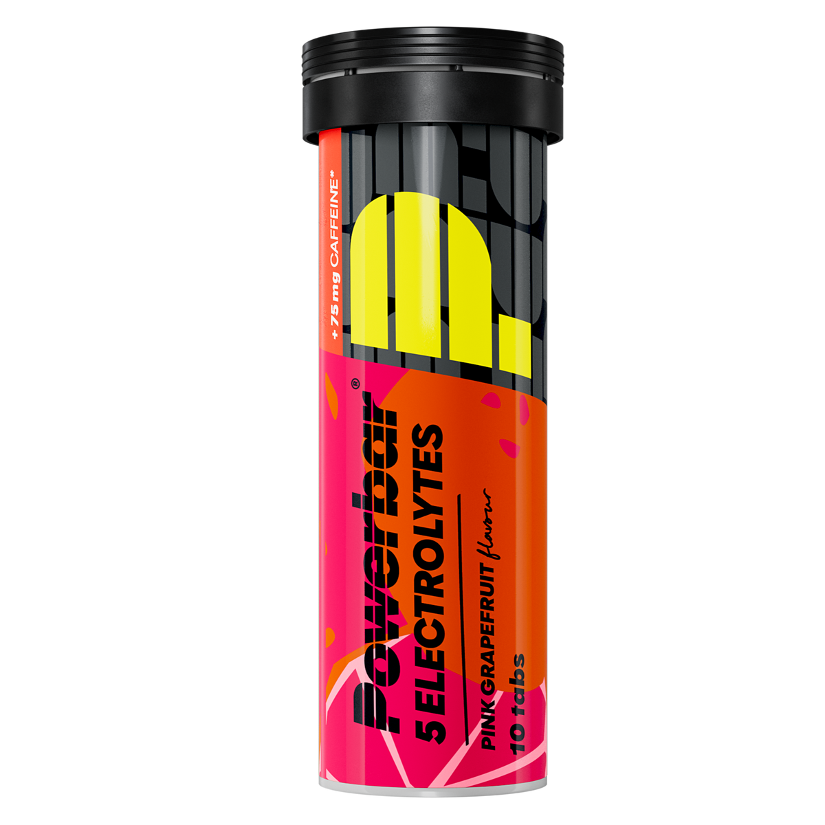 5 Elektolytes Zero Calorie Sports Drink Röhrchen (10 Brausetabs) Pink Grapefruit mit Koffein