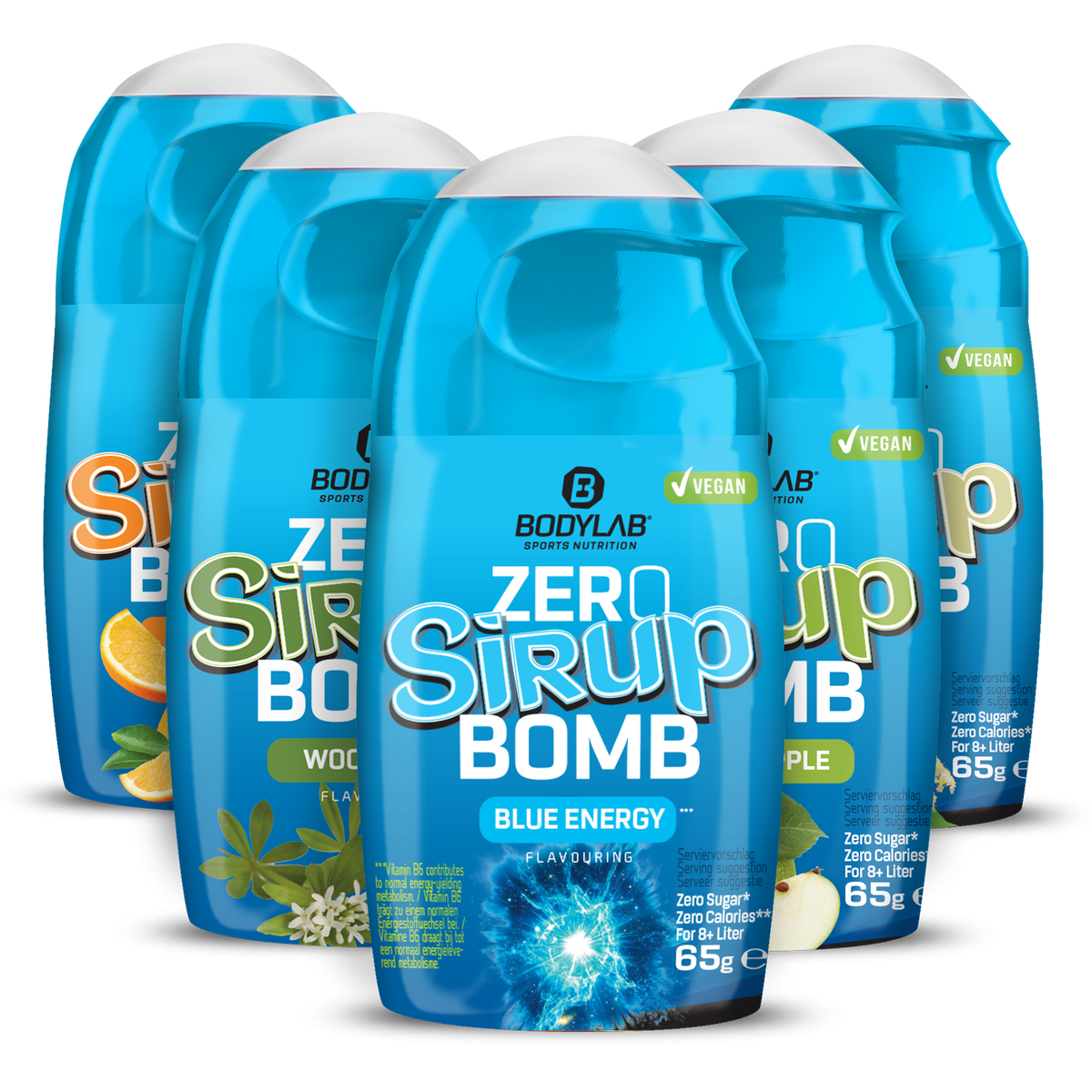 MIX IT - 5 x ZERO Sirup BOMB (elk 65 ml)