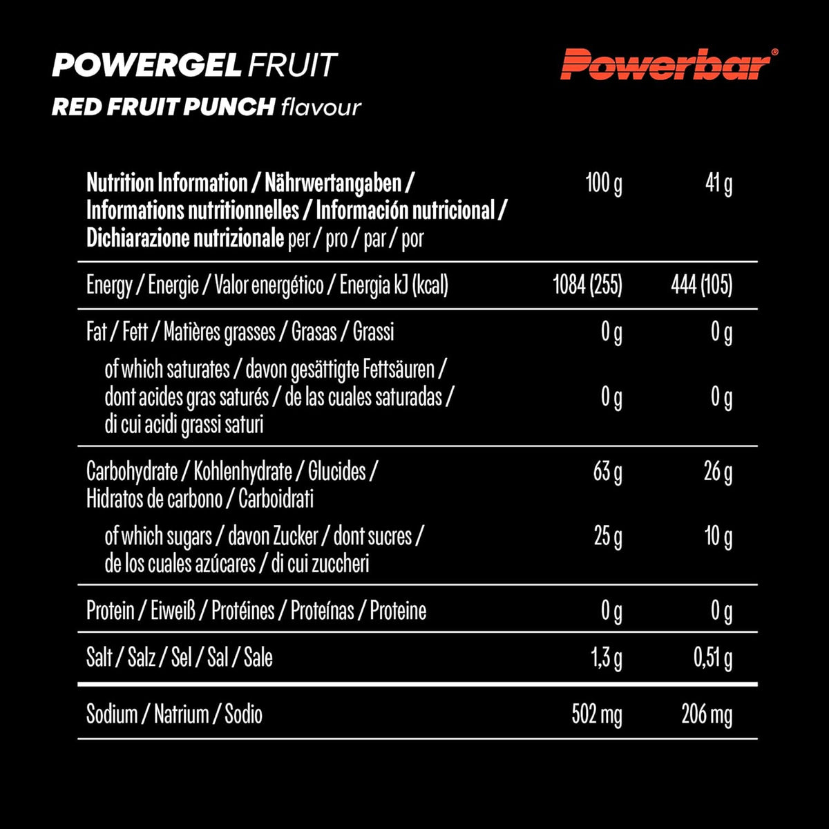 PowerGel (24x41g) Red Fruit Punch