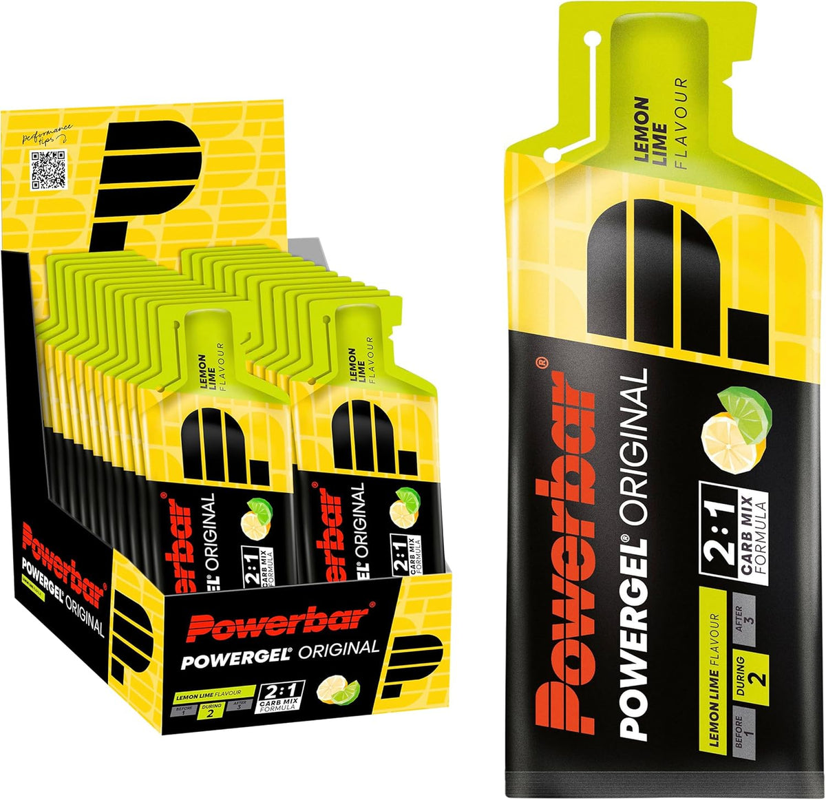 PowerGel (24x41g) Lemon-Lime