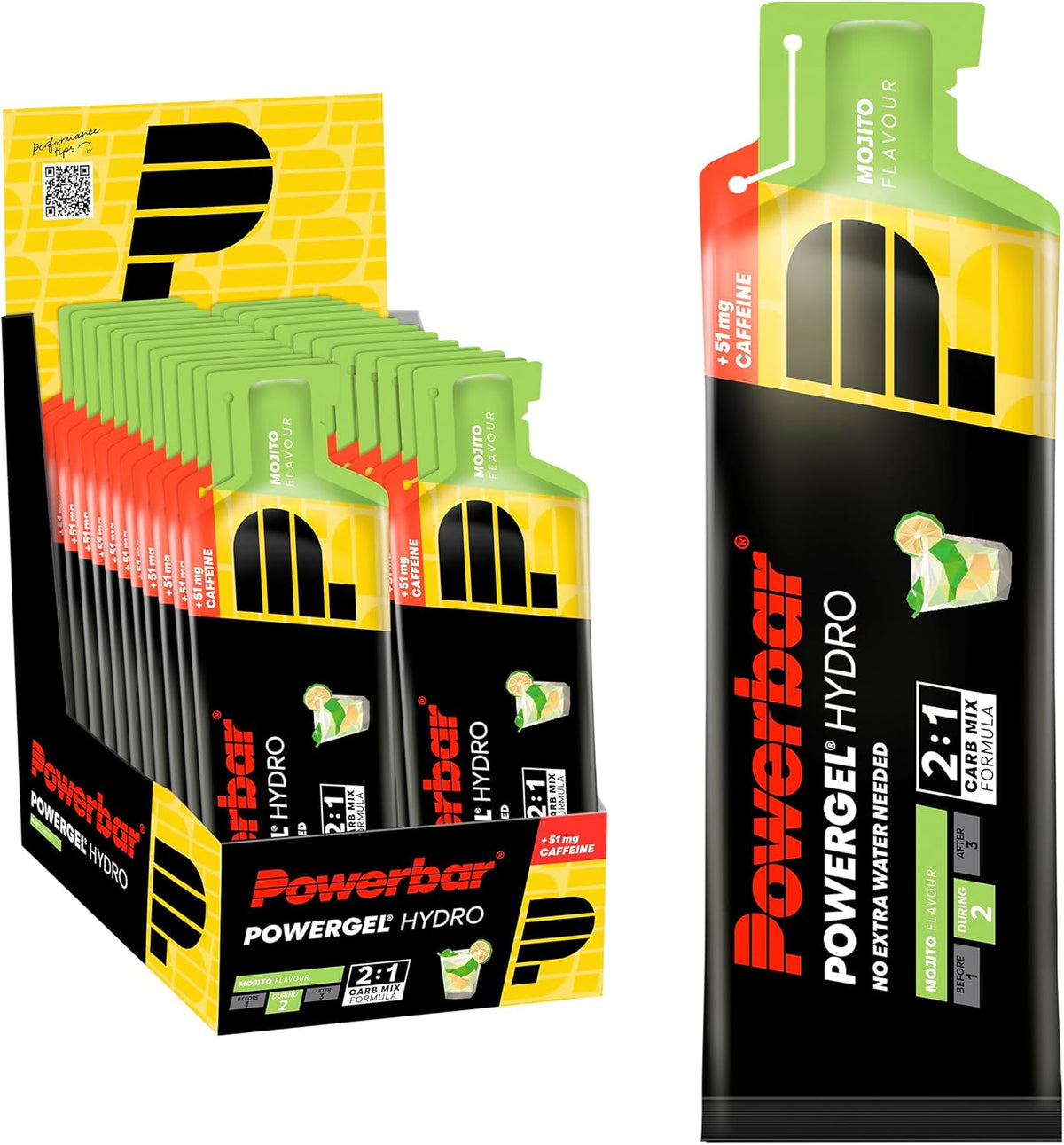 PowerGel Hydro (24x67g) Mojito caffeine