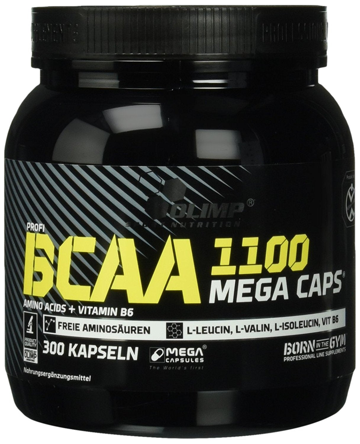 BCAA Mega caps 1100 (300 caps)