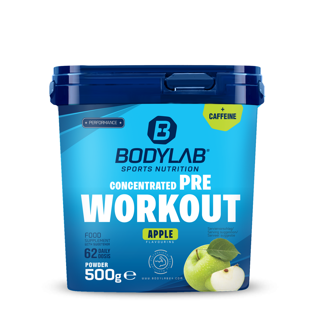 Concentrated Pre Workout (500g) Green Apple