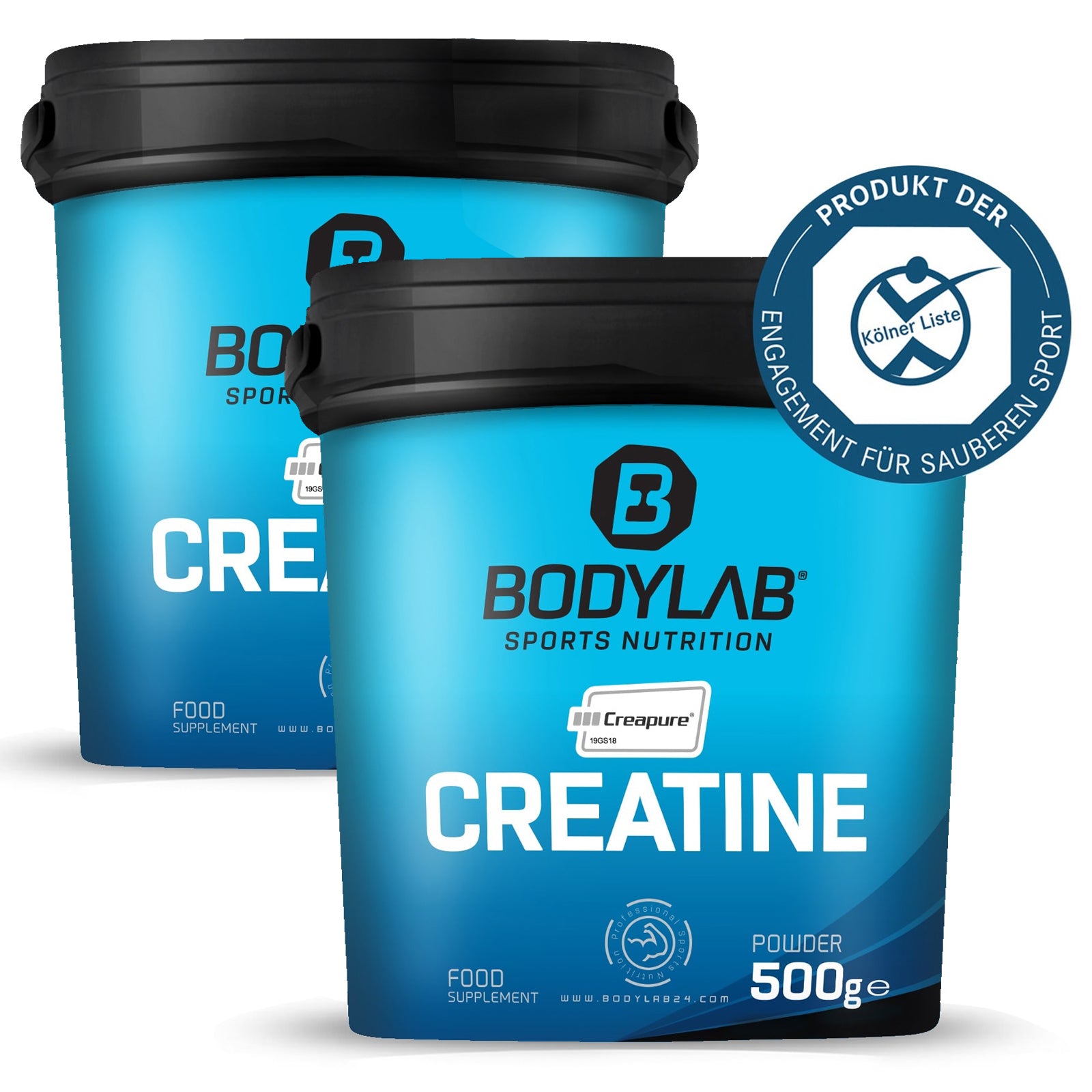 1 kg Creatine (Creapure®) (2 x 500 gram)