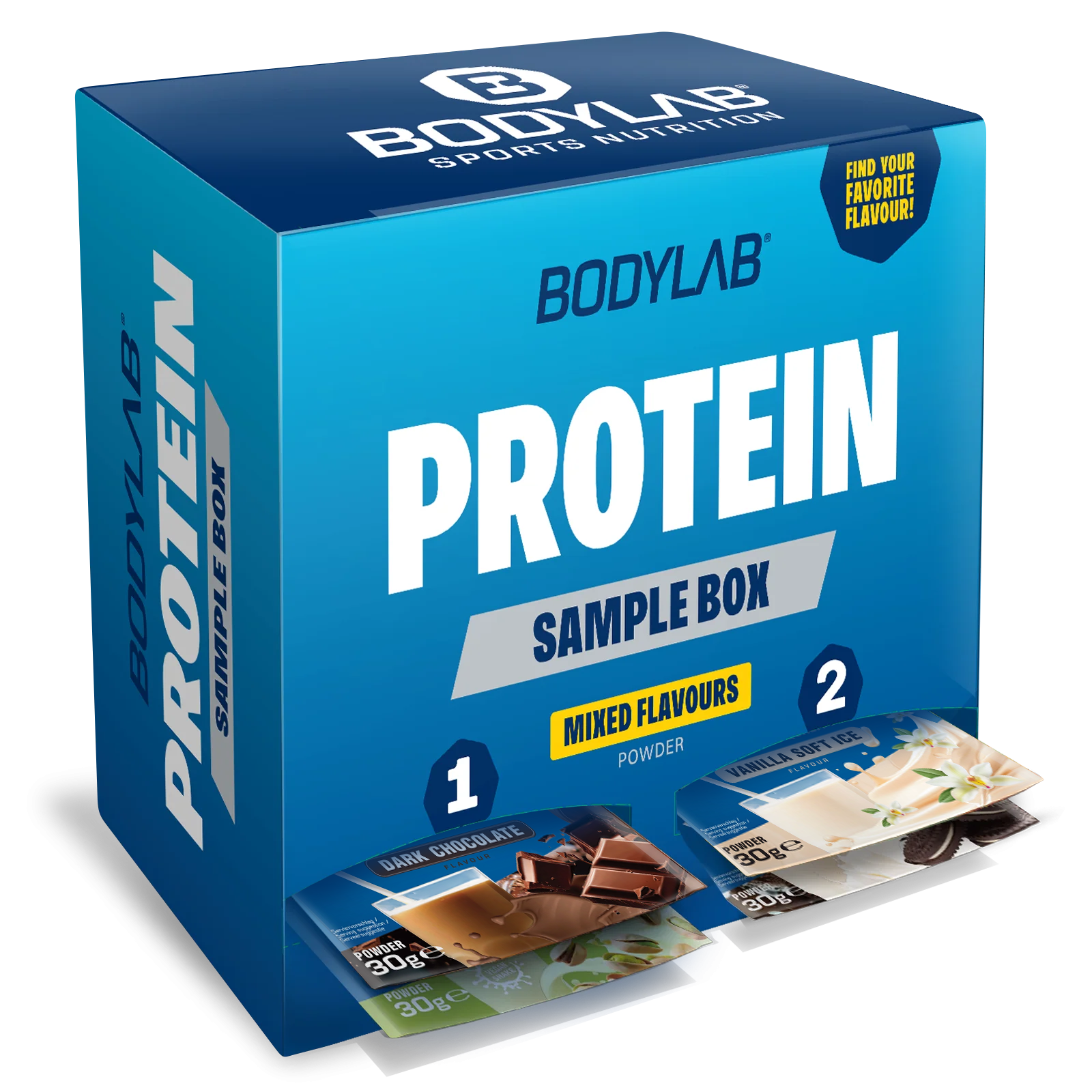 Whey Protein proefpakket kalender (30 x 30g)
