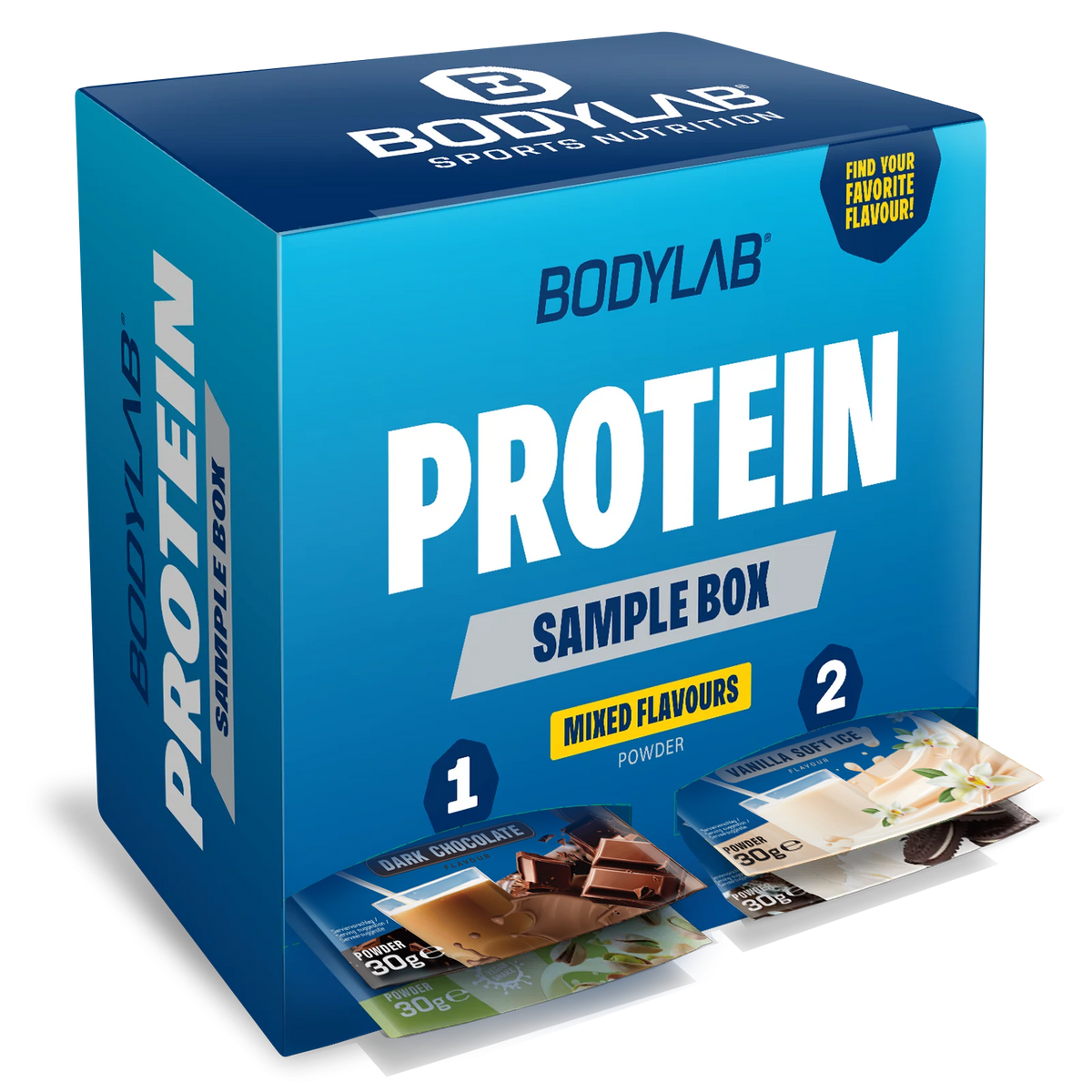 Whey Protein proefpakket kalender (30 x 30g)