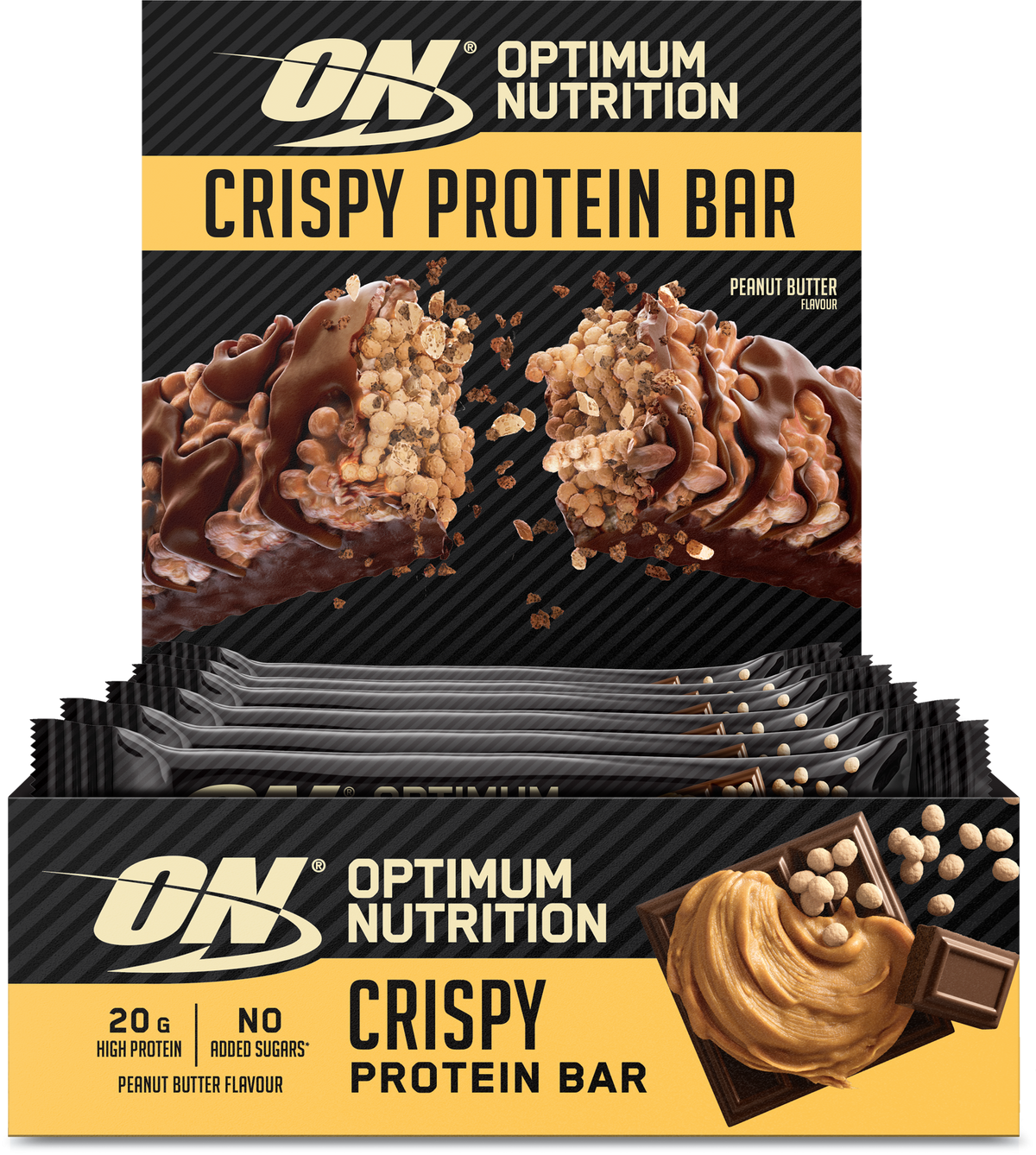 Protein Crisp Bar (10x65g) Peanut Butter