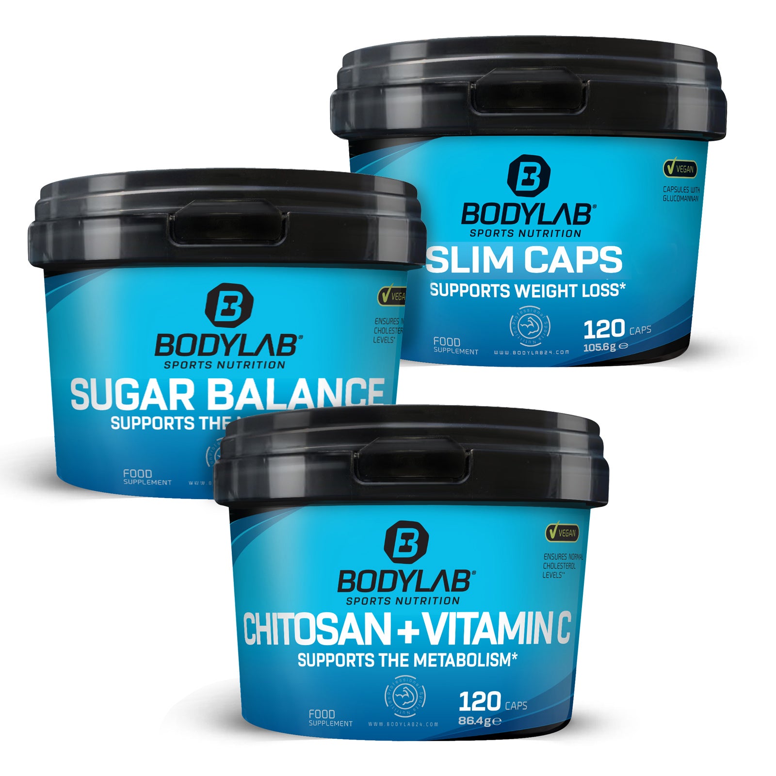 Metabolismebundel - 3 verschillende capsules in een set