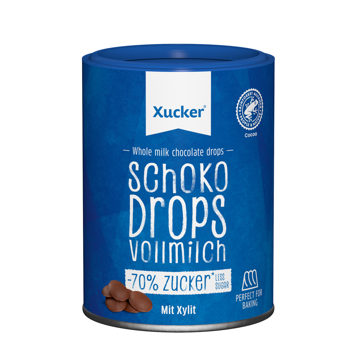 Chocolatedrops milkchocolate met finse xylit (200g)