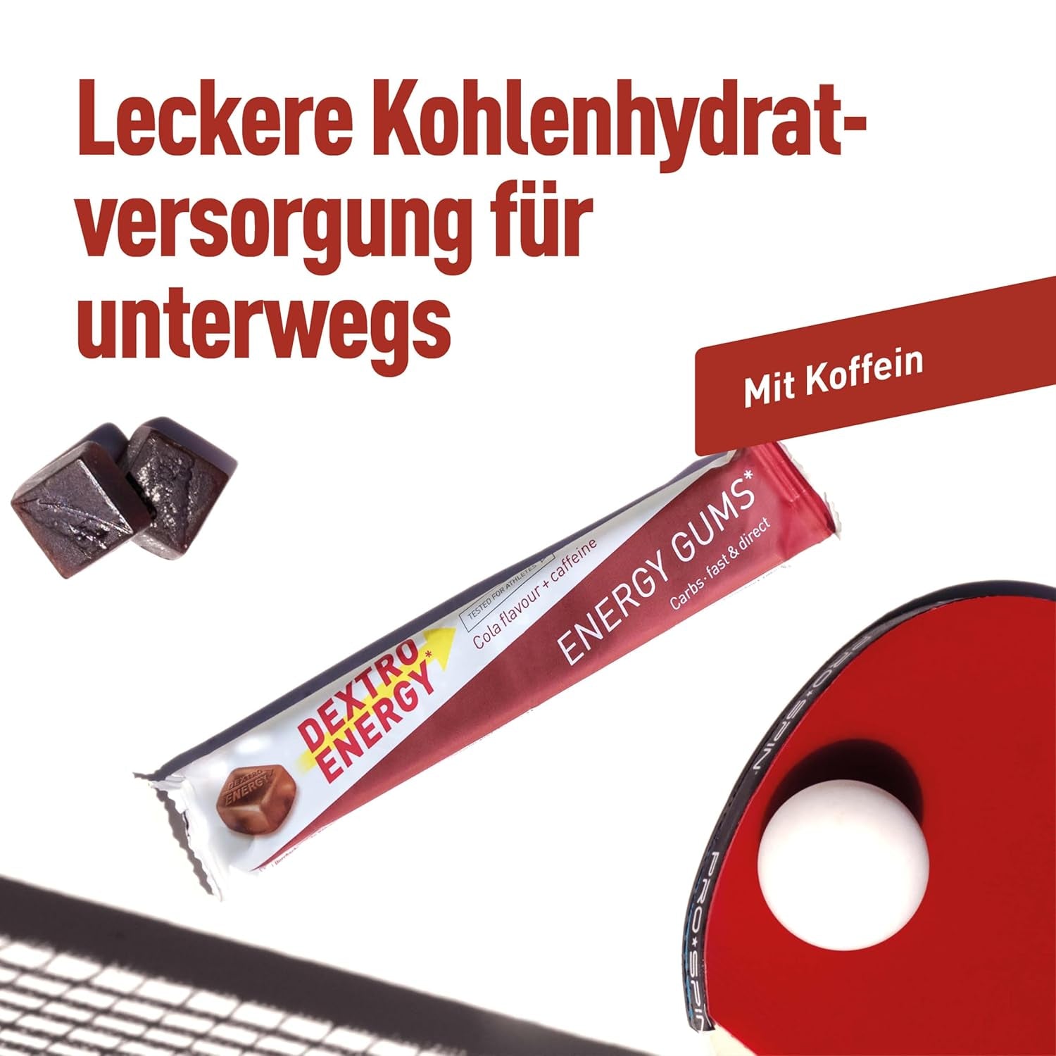 Energy Gums (8x45g) Cola + Caffeine