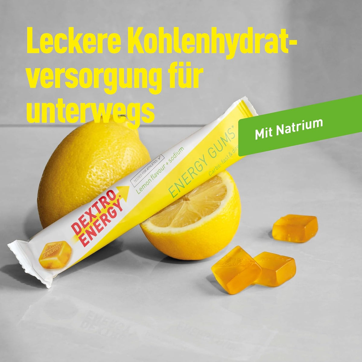 Energy Gums (8x45g) Lemon + Natrium