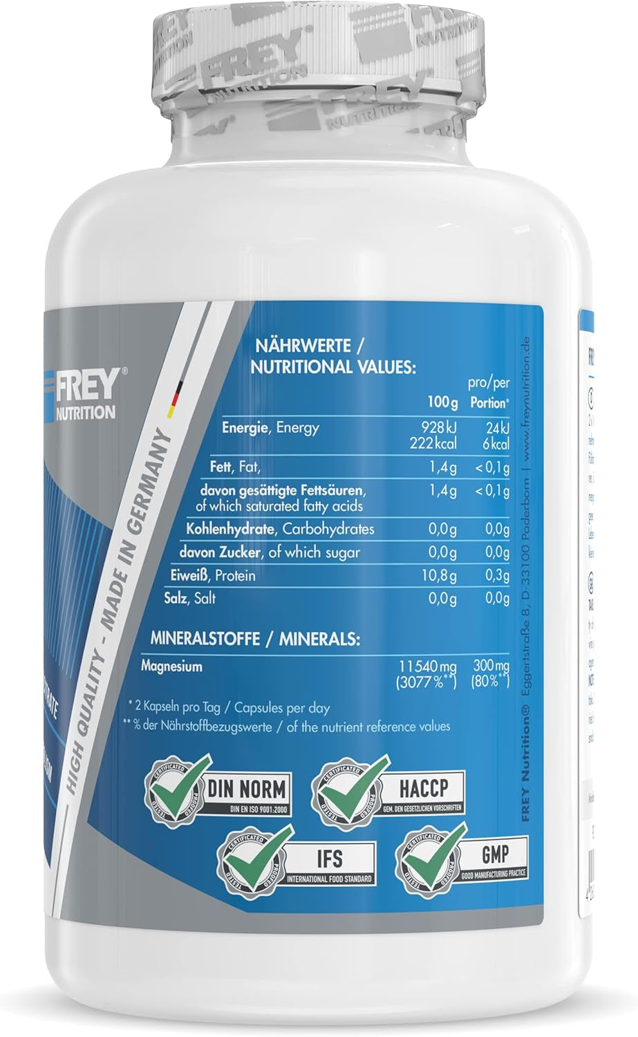 Magnesium Citrat (120 caps)