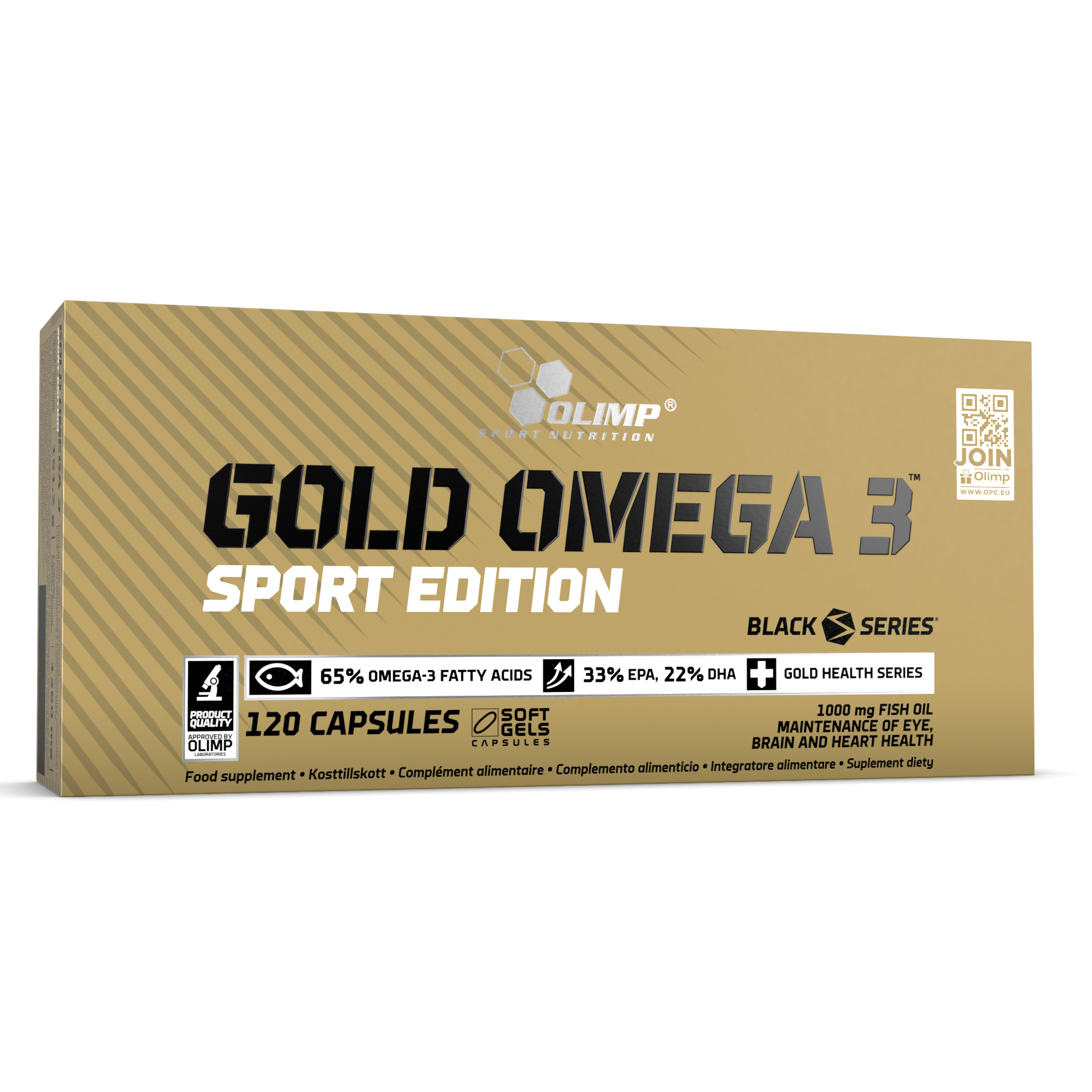 Gold Omega 3 Sport Edition (120 Stück)