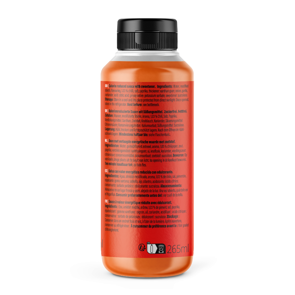 Mamma Mia Zero Sauce (265ml) Sweet Thai Chilli