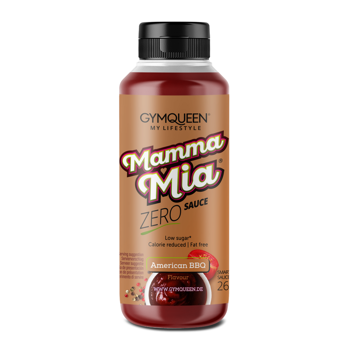 Mamma Mia Zero Sauce (265ml) American BBQ