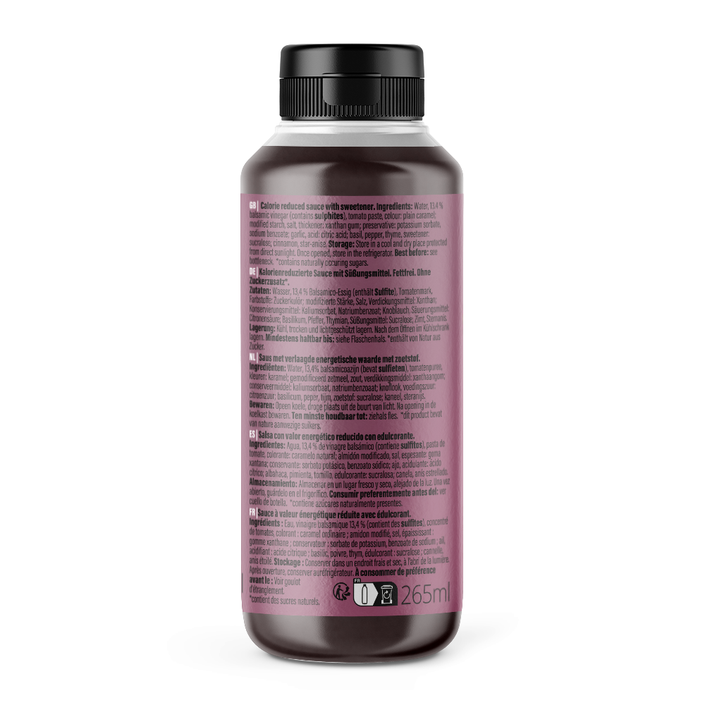 Mamma Mia Zero Sauce (265ml) Balsamico