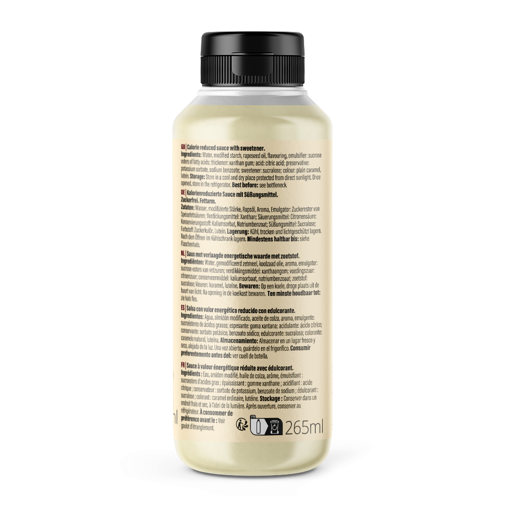 Mamma Mia Zero Sauce (265ml) White Chocolate