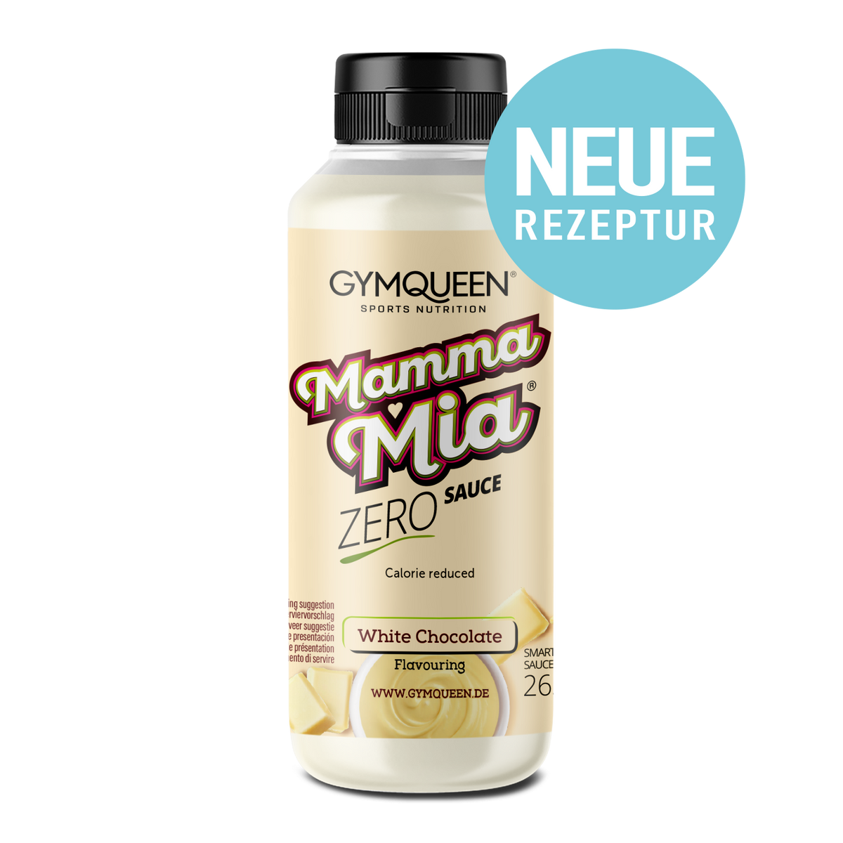 Mamma Mia Zero Sauce (265ml) White Chocolate