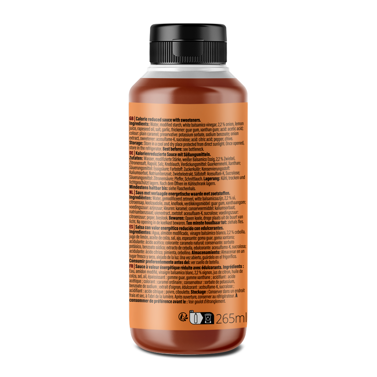 Mamma Mia Zero Sauce (265ml) süße Zwiebelsauce