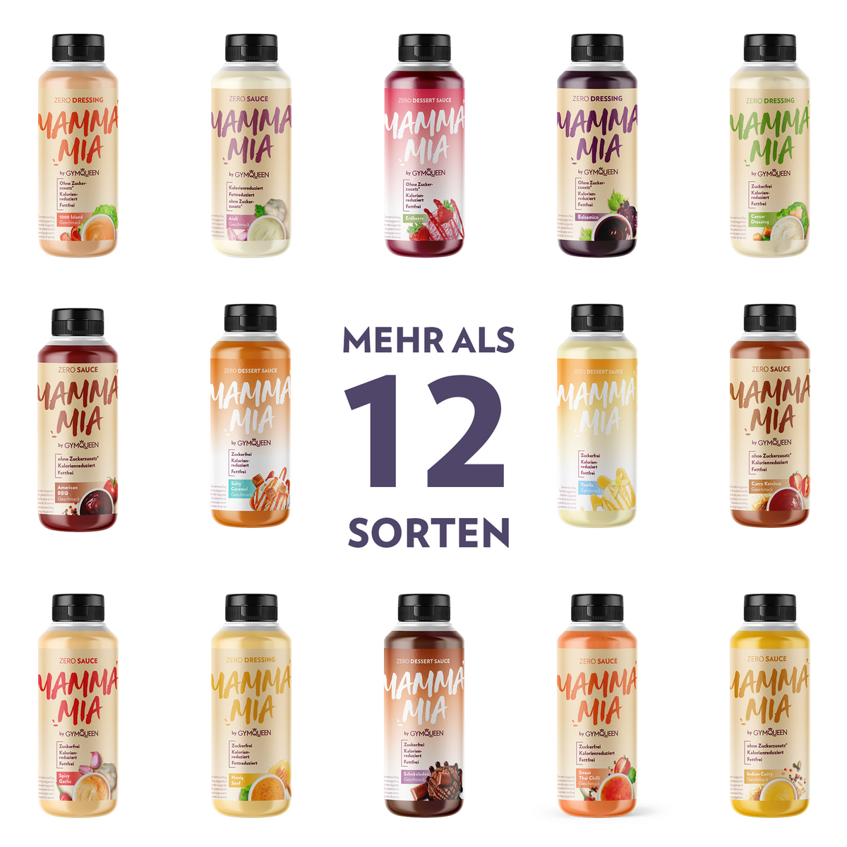 Mamma Mia Zero Sauce (265ml)