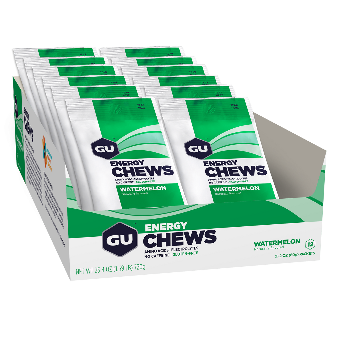 Energy Chews (12x60g) Watermelon