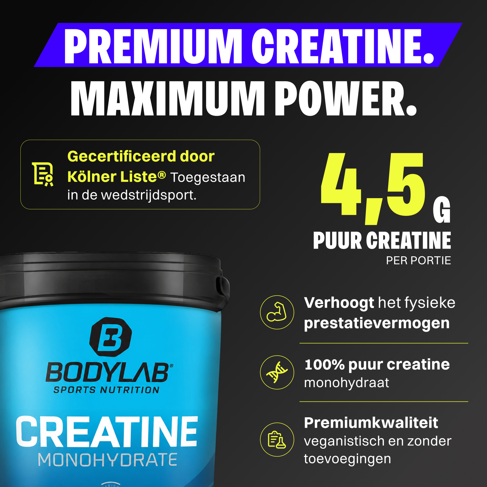 2 x Creatine Powder (500g)
