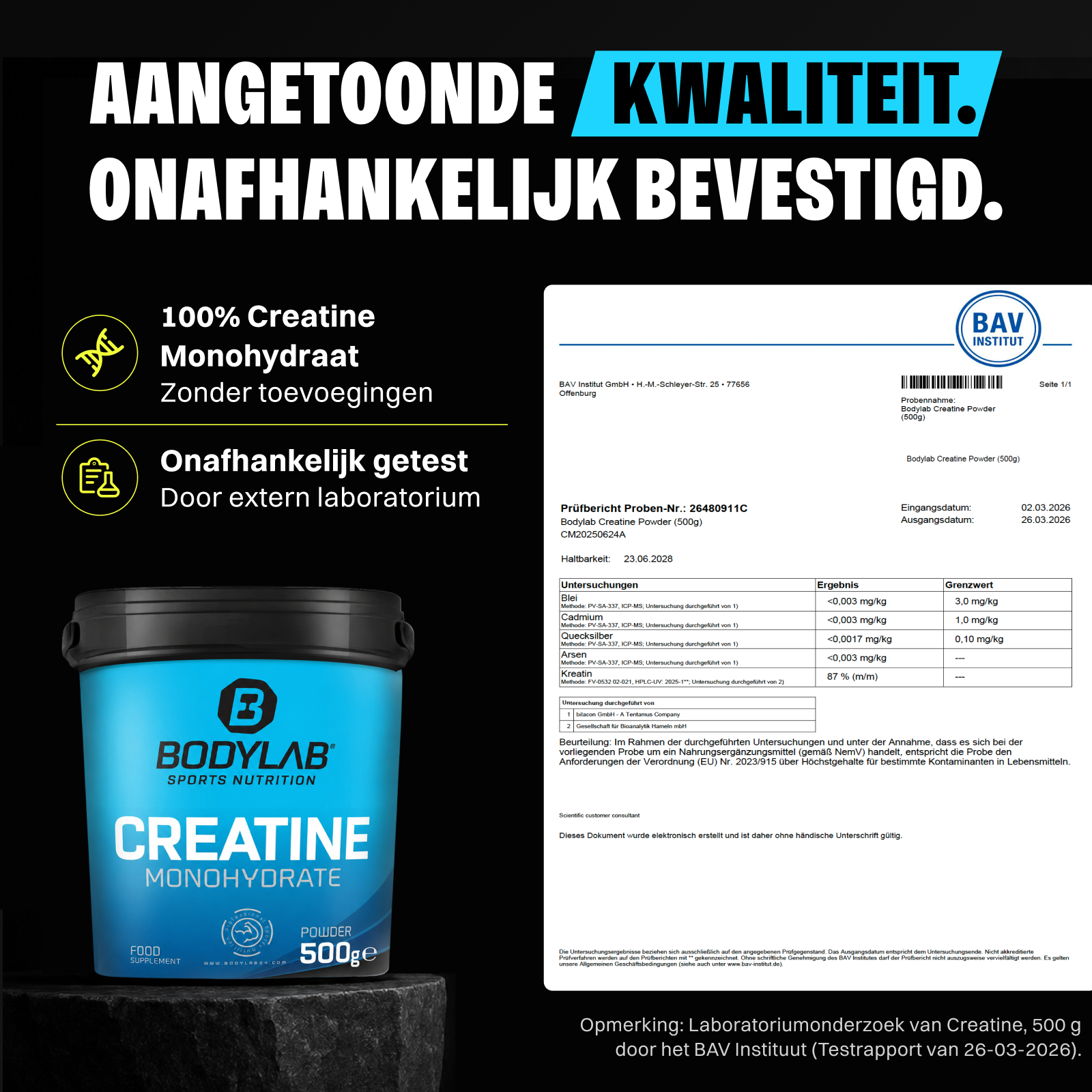 2 x Creatine Powder (500g)