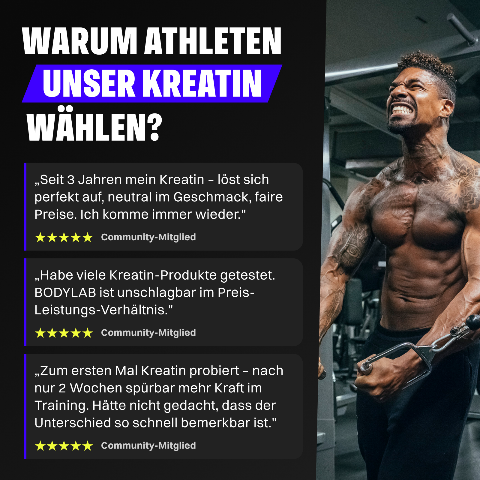 1 kg Creatine (Creapure®) (2 x 500 g)