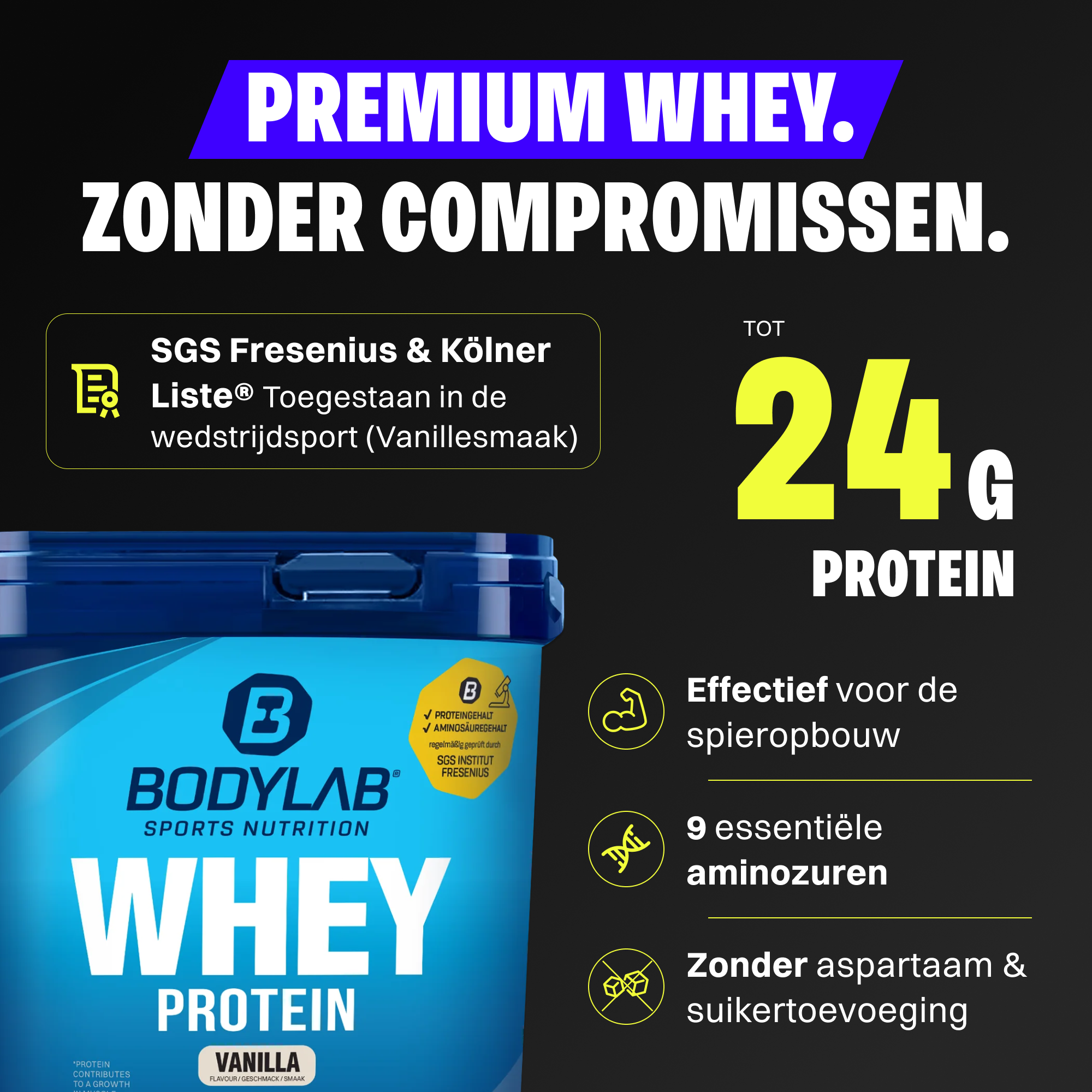 Whey Protein proefpakket (30g)