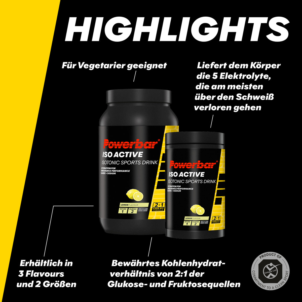 Isoactive - Isotonic Sports Drink (1320g)
