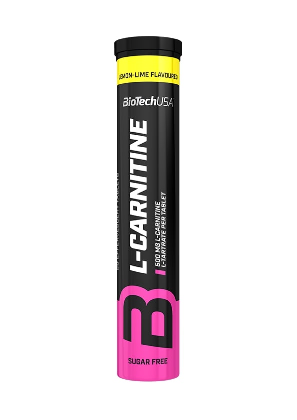 Effervescent L-Carnitine 500mg Lemon-Lime (20 tabs)