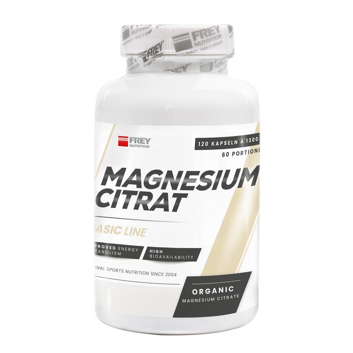 Magnesium Citrat (120 caps)