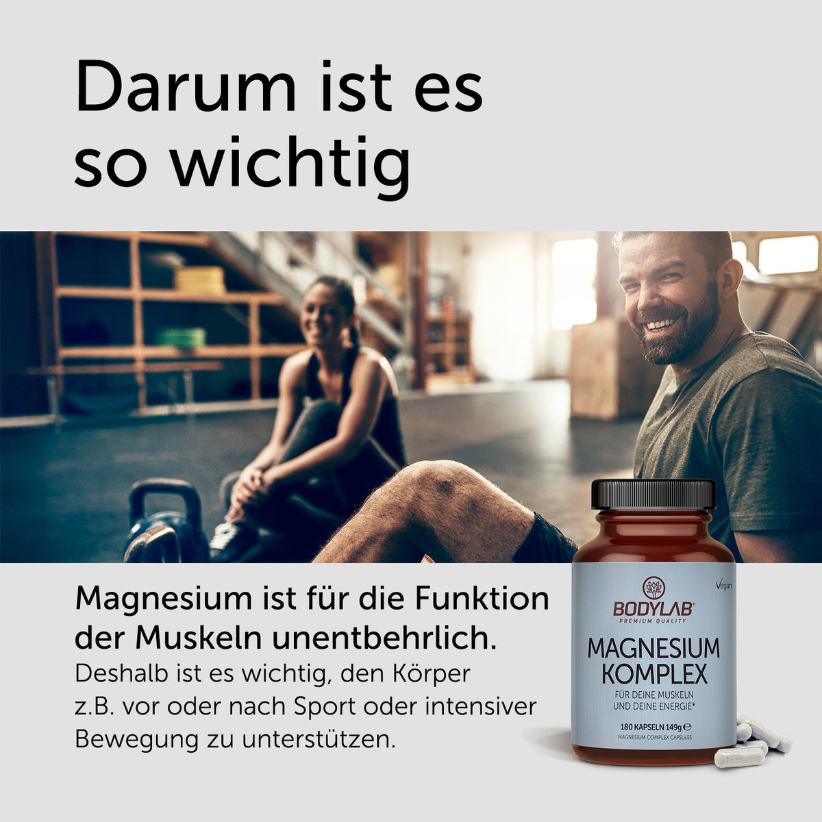 Magnesium Komplex (180 capsules)