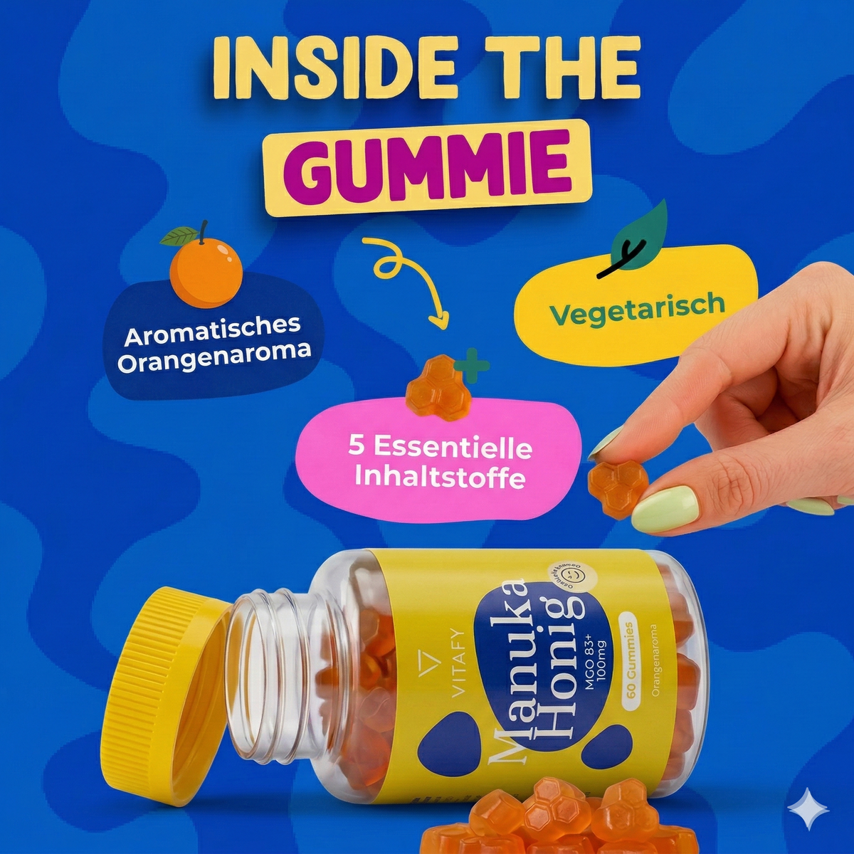 Manuka Honing (60 gummies)