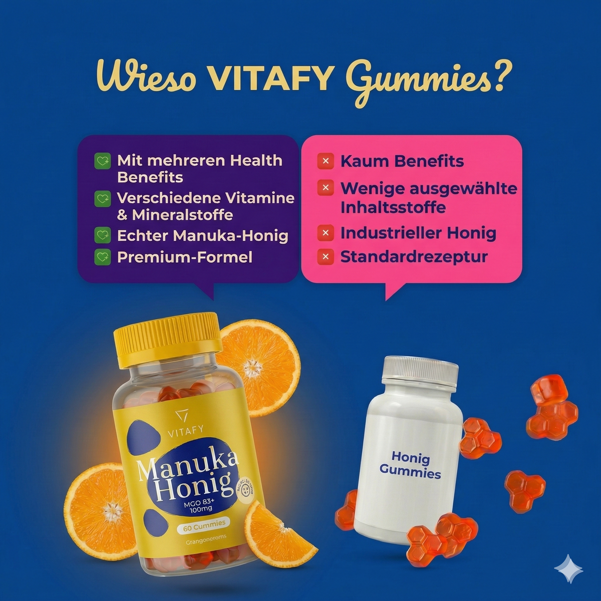 Manuka Honing (60 gummies)