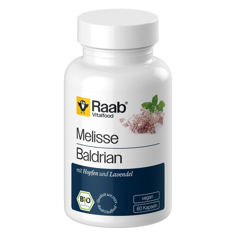 Lemon Balm Valerian Organic (60 capsules)
