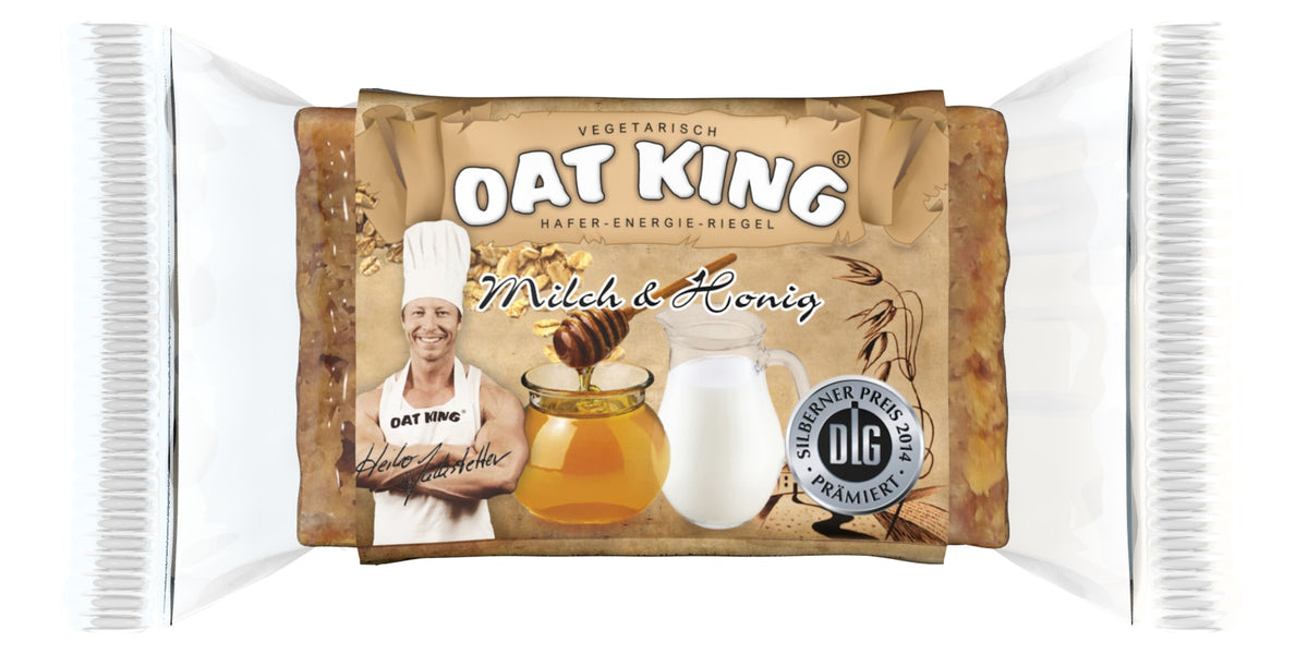 Oat King Energy Bar (10x95g) Milch & Honig