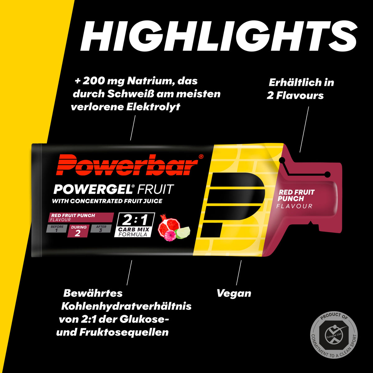 PowerGel (24x41g) Red Fruit Punch