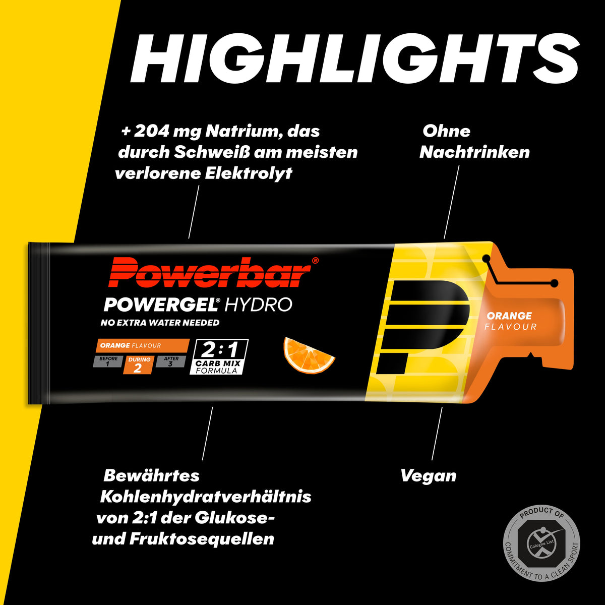 PowerGel Hydro (67g) Orange