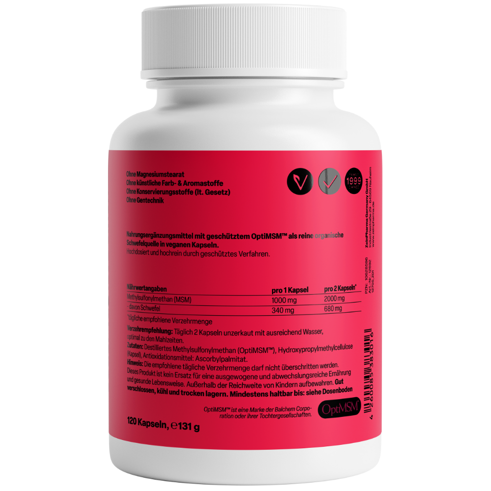 OptiMSM 1000mg (120 capsules)