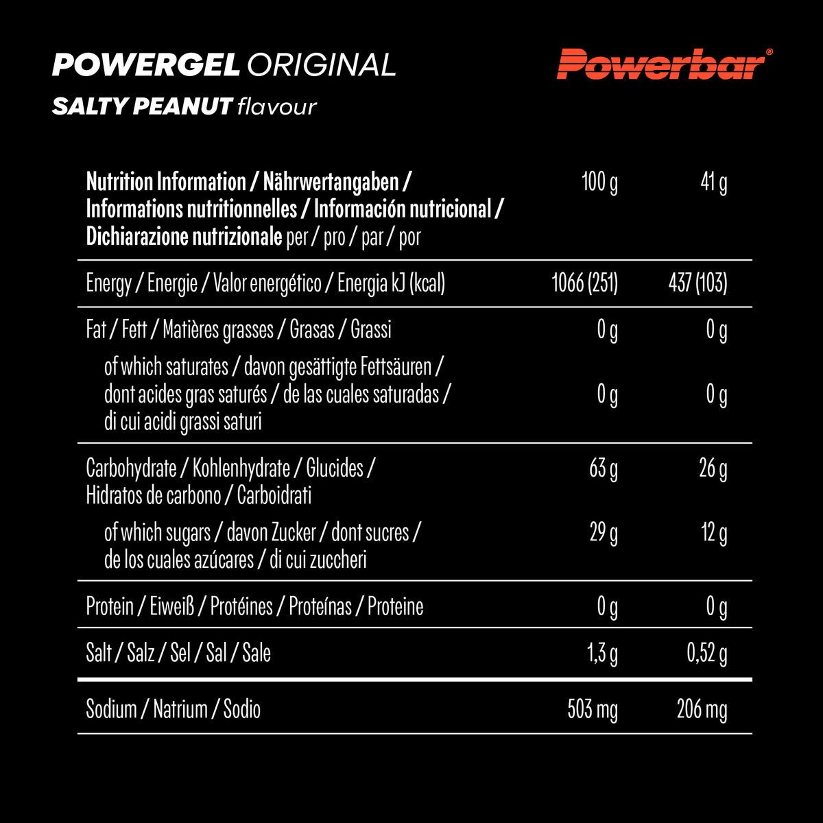 PowerGel (24x41g) Salty Peanut
