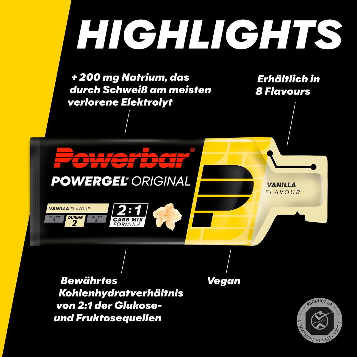 PowerGel (24x41g) Vanilla